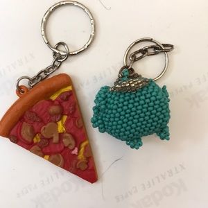 2 adorable key chains